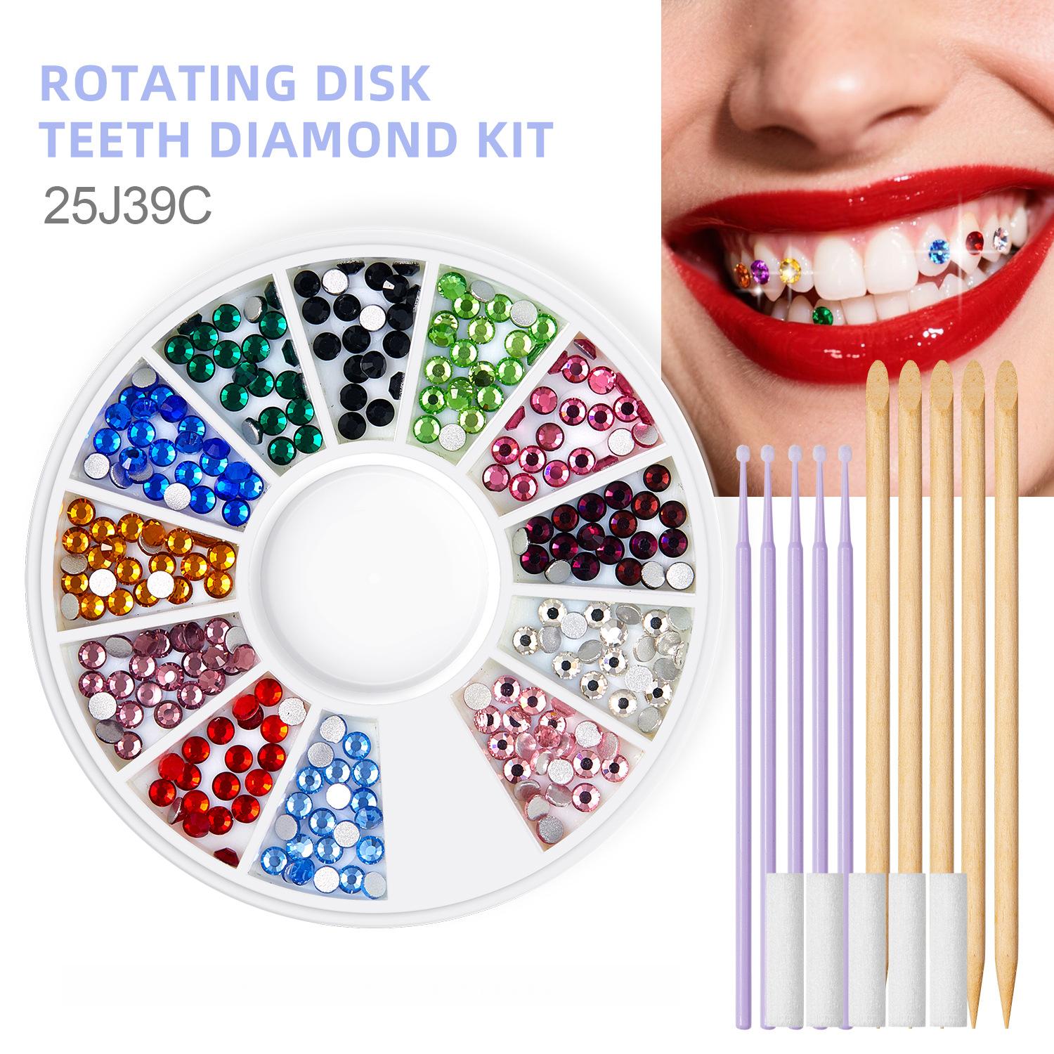 Resin Jewelry Kit - Zestaw do samodzielnego ozdabiania zębów, zestaw