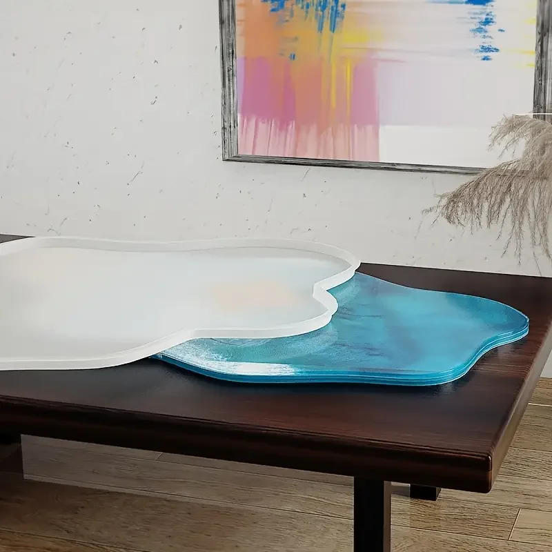 Resin Ocean Wave Mold - Duża, nieregularna forma silikonowa do żywicy