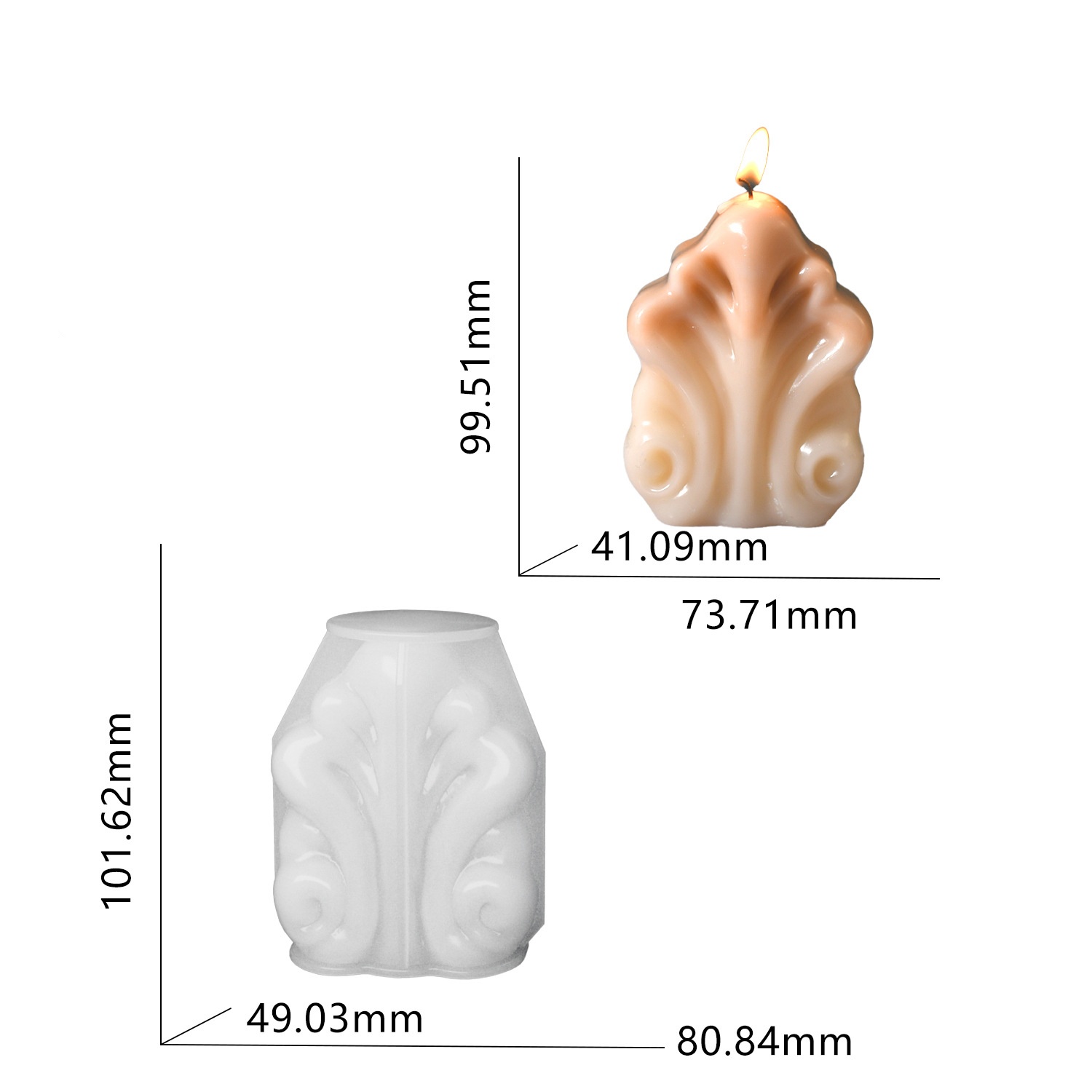 Forma Silikonowa Muszla Oceani – Resin Ocean Wave Mold recenzja i cena
