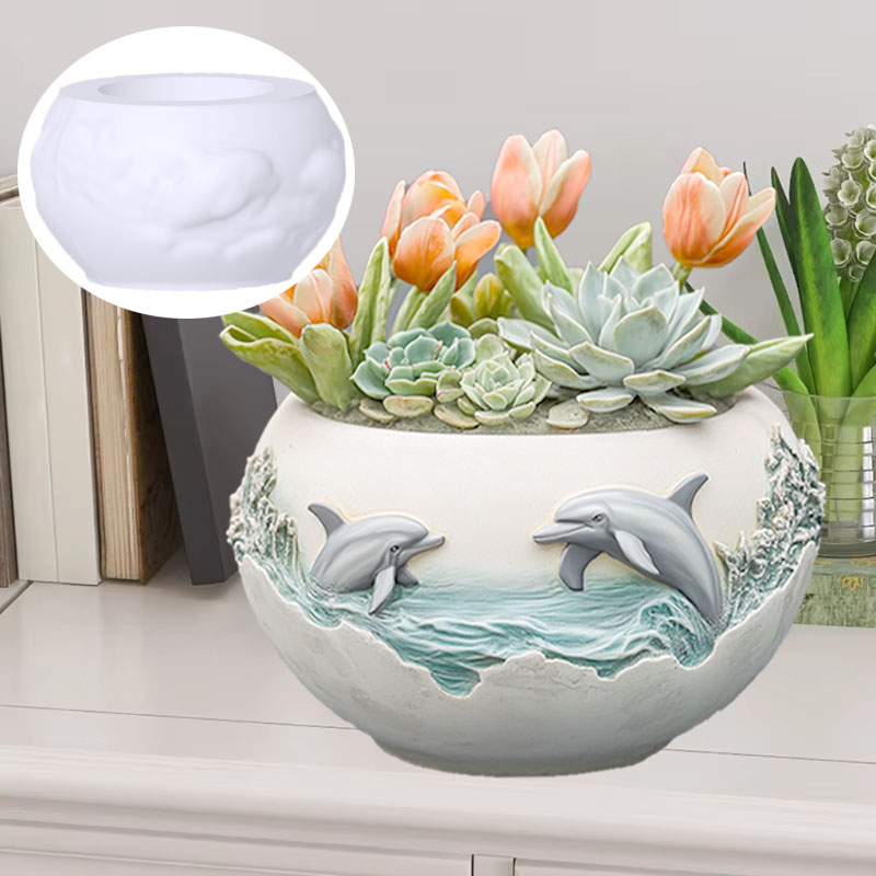 Para delfinów ulga soczysta ro – Resin Ocean Wave Mold recenzja i cena