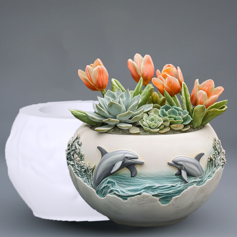 Para delfinów ulga soczysta ro – Resin Ocean Wave Mold recenzja i cena
