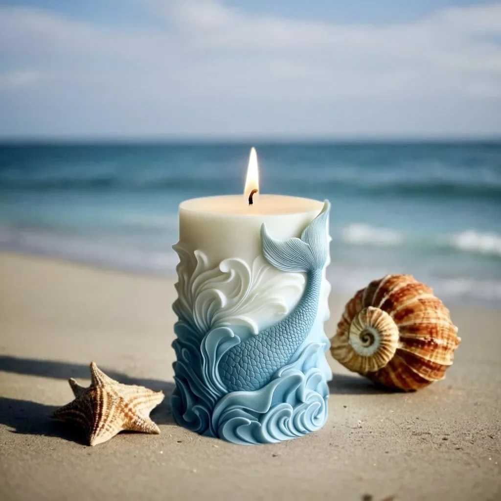 DIY fala oceaniczna pianka cyl – Resin Ocean Wave Mold recenzja i cena