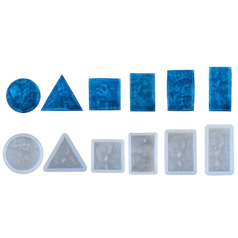 4 szt. Formy silikonowe do żyw – Resin Ocean Wave Mold recenzja i cena